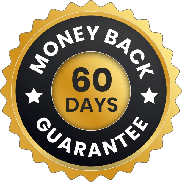 VigorPlux Money Back Guarantee Seal